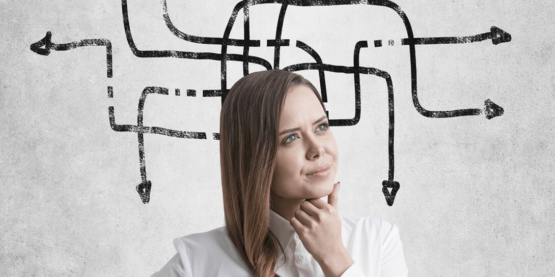 Sådan leder du opad, nedad, udad og på tværs